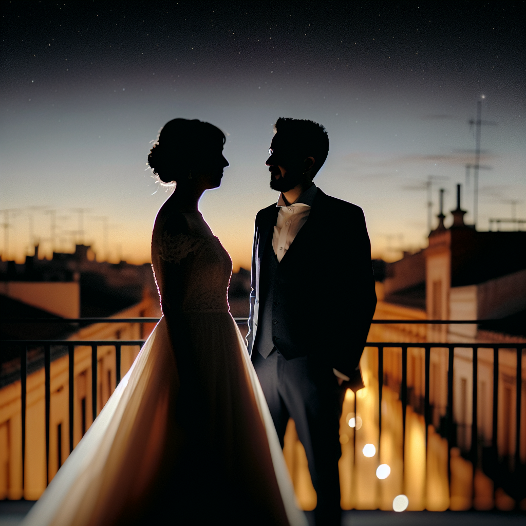 Luces de ciudad, amor puro y un cielo que cuenta tu historia.