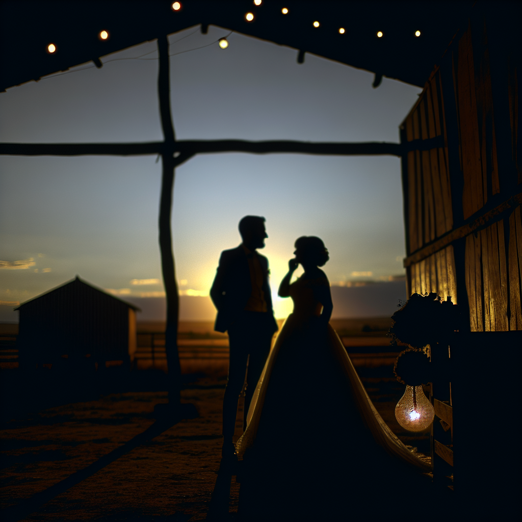 Luces suaves, amor puro y un día que brilla en la noche.