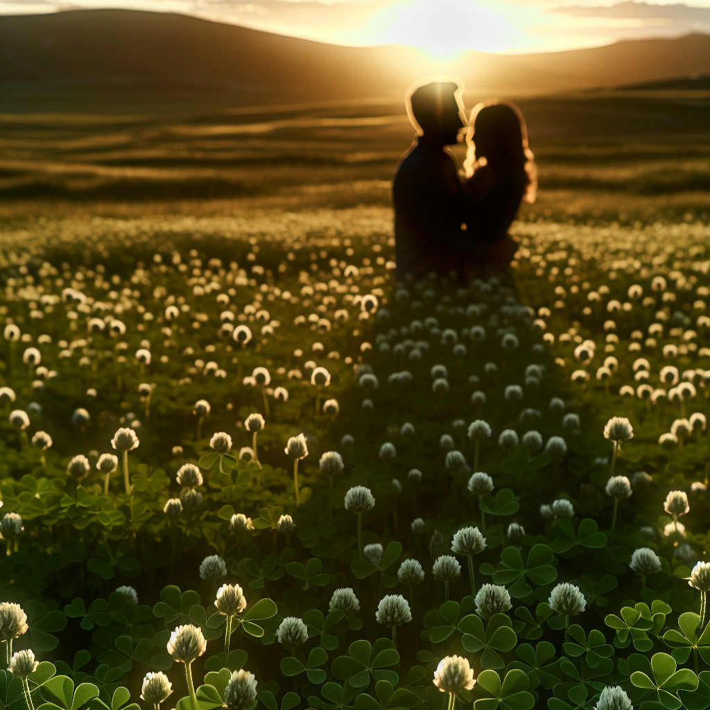 Suerte, verde y amor eterno.