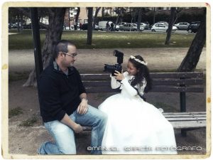 Reportaje de comunión de Amanda 1