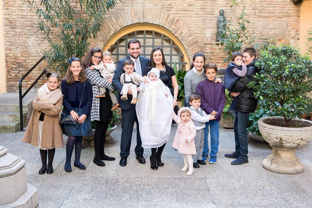 Reportaje de Bautizo Ignacio en la Cripta de Santa Engracia 2