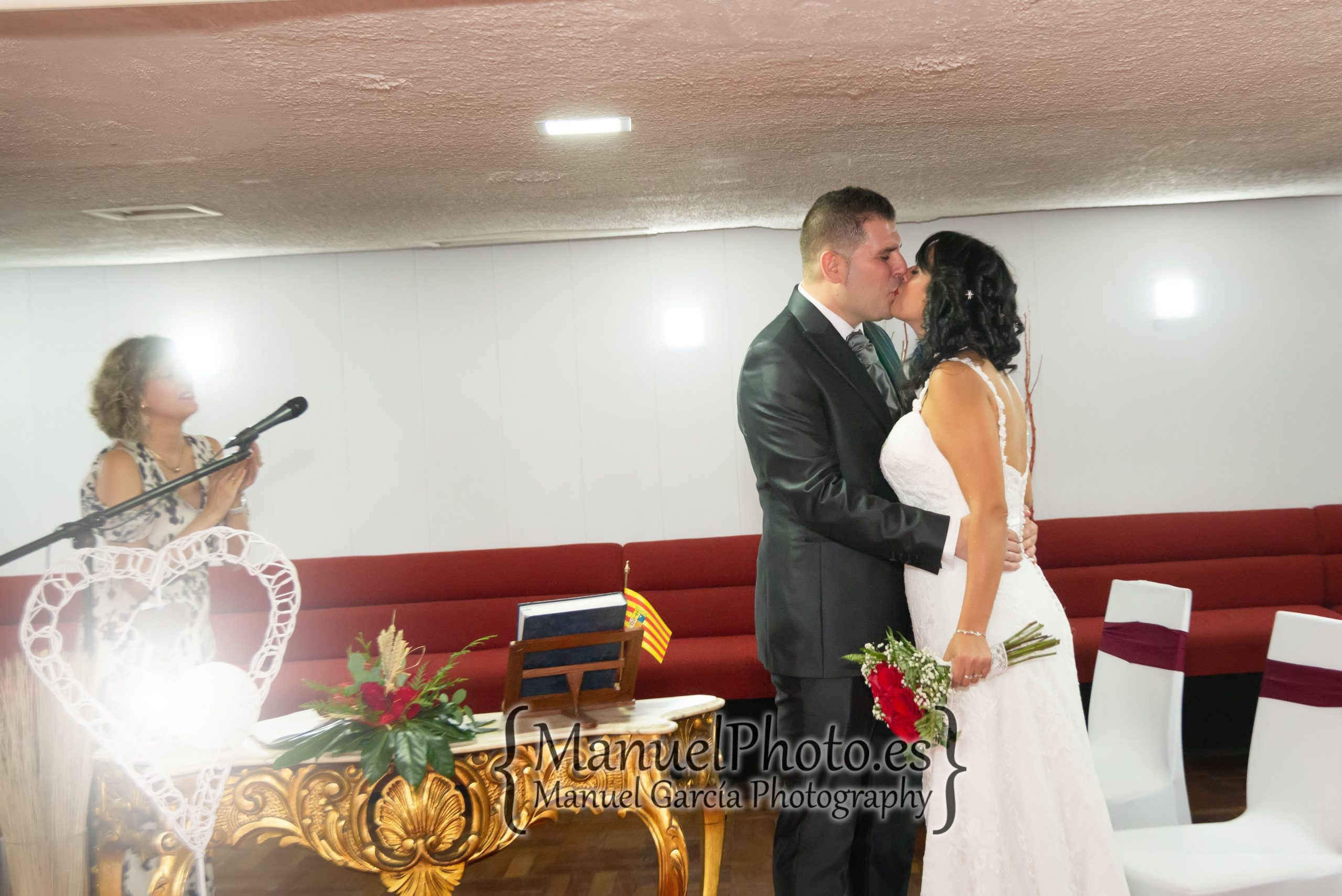 Boda civil en el Parque Grande de Zaragoza