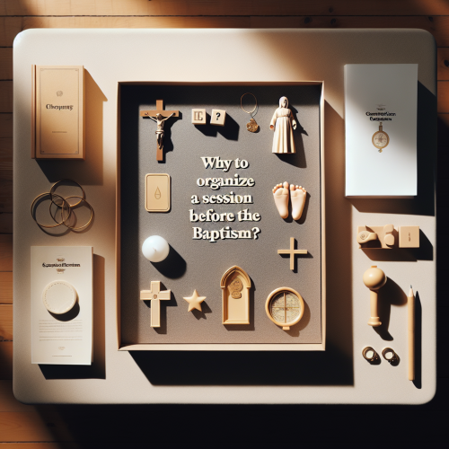 ¿Por qué hacer una sesión antes del bautizo?