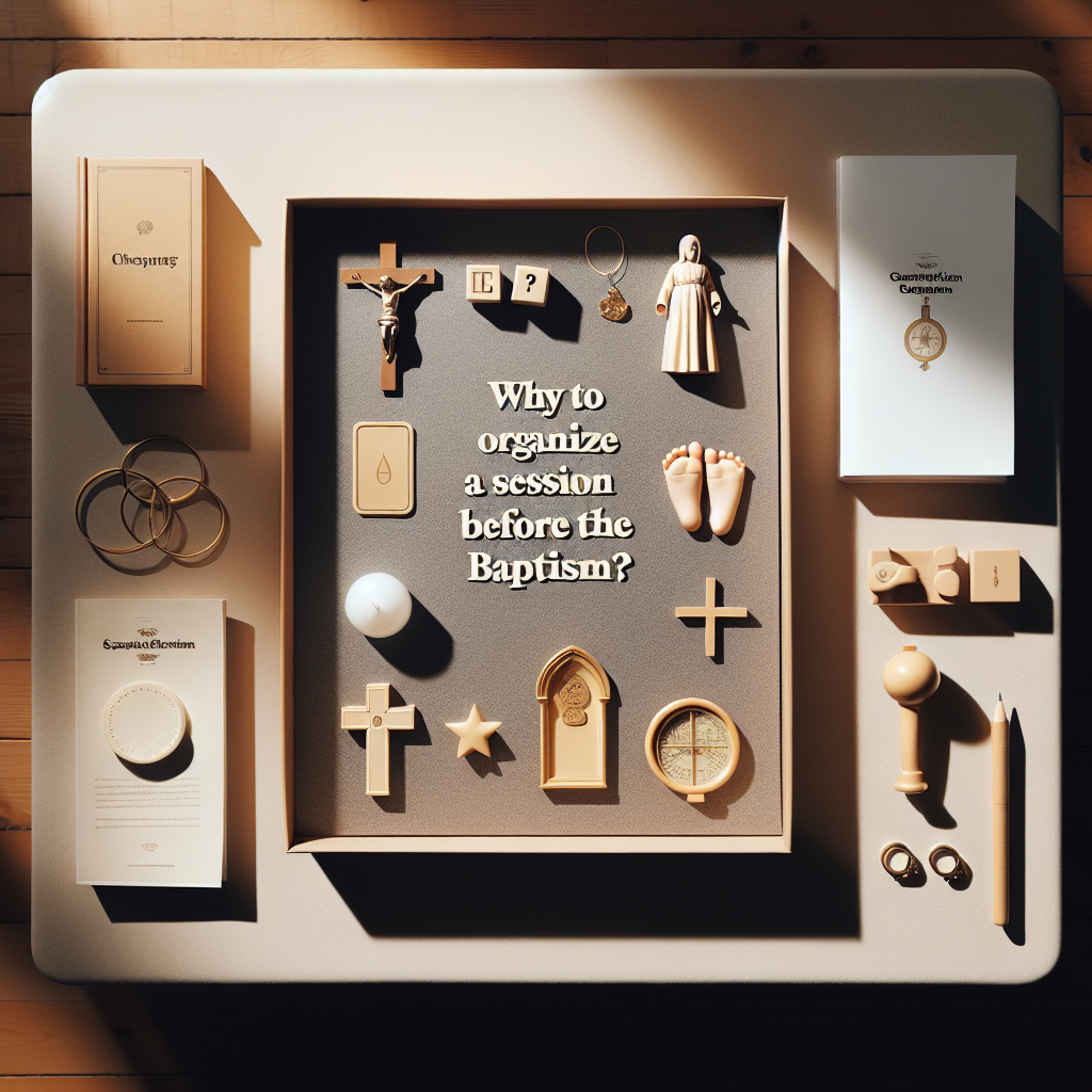 ¿Por qué hacer una sesión antes del bautizo?