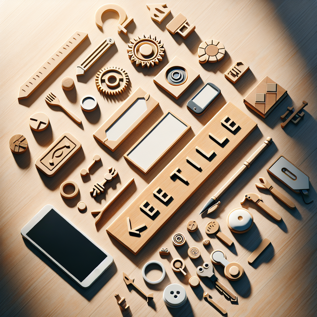 A flat lay of various symbolic objects that represent '[Title]'. These objects are arranged in a neat and organised manner on a surface that is either wooden or has a neutral colour scheme. The scene is illuminated by warm, natural lighting, which casts soft shadows to further enhance the objects' forms. The image should be presented in a realistic style and have the look of an editorial lifestyle photography. Please note that there should be no text within the image.