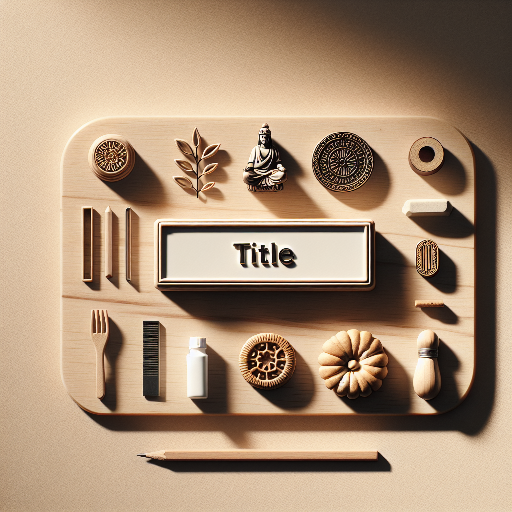 A flat lay of symbolic objects that represent the concept of '[title]'. These items are carefully arranged on a wooden or neutral background. The scene is lit with warm, natural lighting, creating soft shadows on the objects and the surface. It's captured in a realistic style, echoing the aesthetics of editorial lifestyle photography. Please ensure that no text is included in the image.