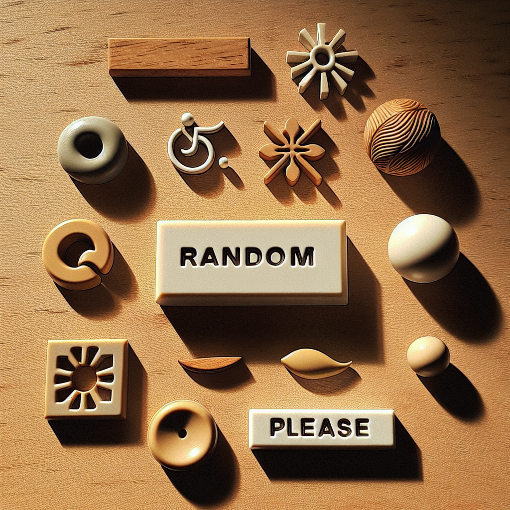 Create a flat lay image showcasing symbolic objects that represent a random title. These objects should be arranged neatly on a wooden or neutral surface. The scene should be illuminated with warm natural lighting, creating soft shadows. Keep the image free of people and maintain a realistic style, mimicking the look of editorial lifestyle photography. Please, note that there should be no text included in the image.