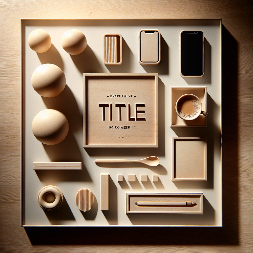 An overhead view of various symbolic objects, each carefully representing the theme or concept of '[title]'. These are stylishly arranged on a wooden or other neutral surface. The objects are illuminated by warm, natural lighting, casting soft shadows onto the surface. The overall image has the aesthetic of an editorial lifestyle photograph, with a realistic style. Please ensure there are no people included in the image, and refrain from including any text.