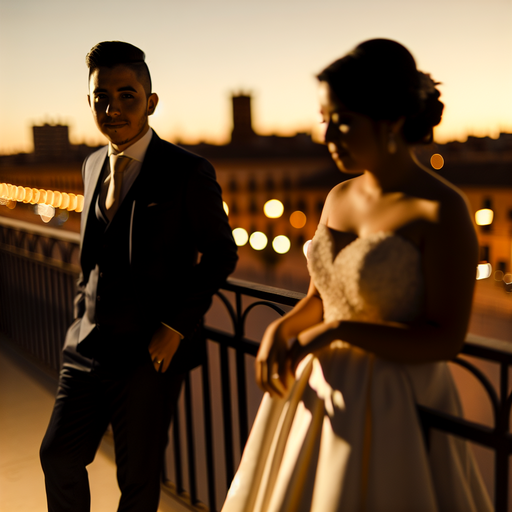 Mini boda en una azotea con encanto