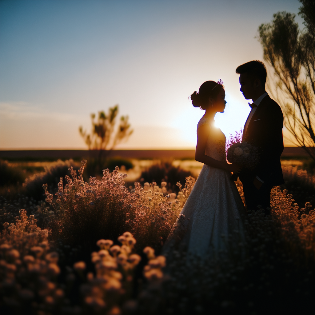 Tu mini boda en un prado con flores