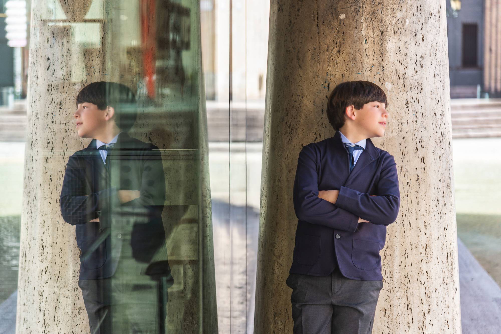 Sesión de fotos comunión divertida Zaragoza