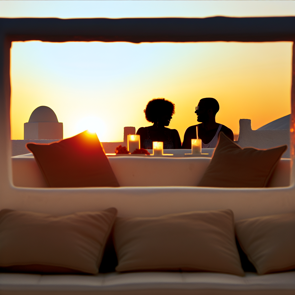 Mini boda en una terraza con estilo ibicenco