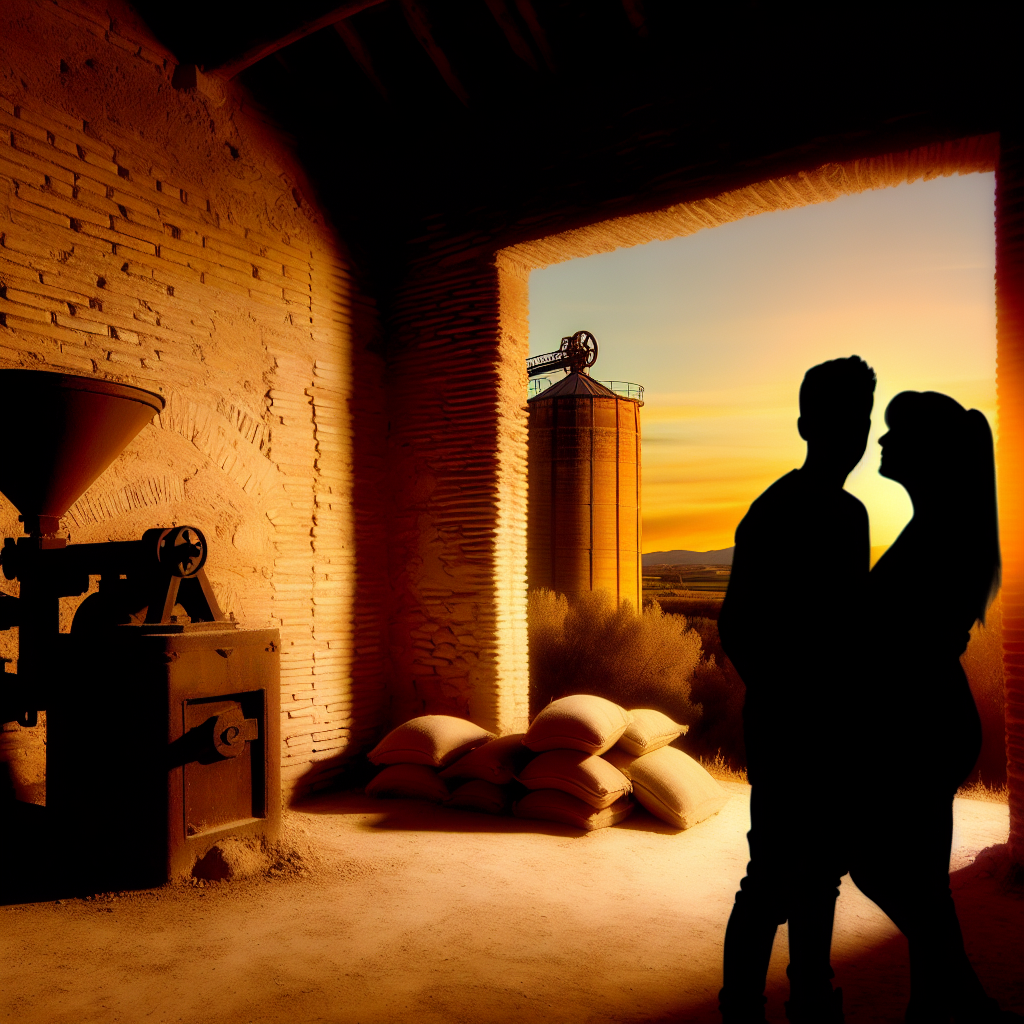 Mini boda en una antigua harinera