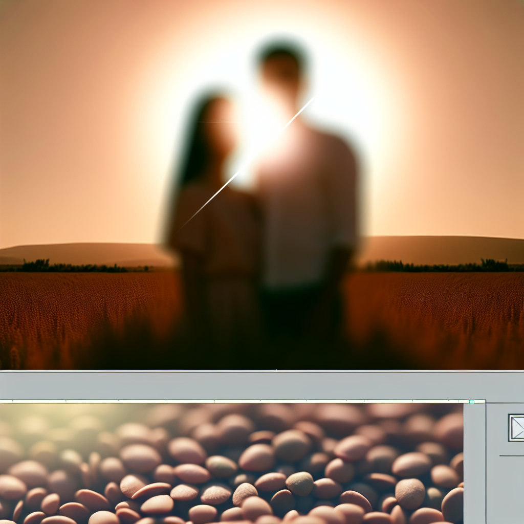 Un sí quiero en un campo de lentejas