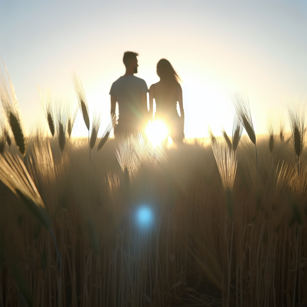 Amor en un campo de centeno
