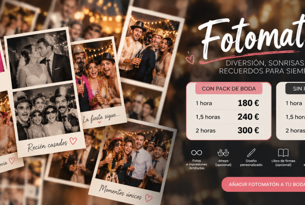Fotomatón para bodas y eventos en Zaragoza